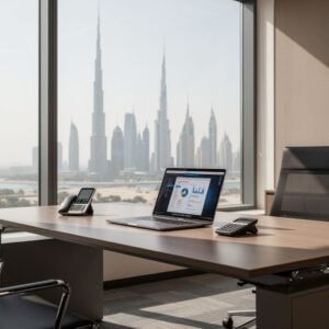 modern dubai office desk seo skyline 6f494f66