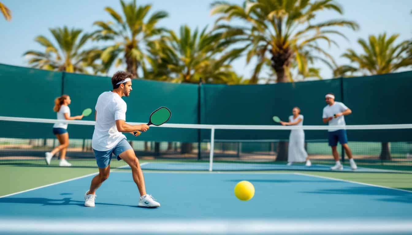 Pickleball Game in the UAE