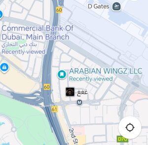 arabian wingz dubai location map gallery