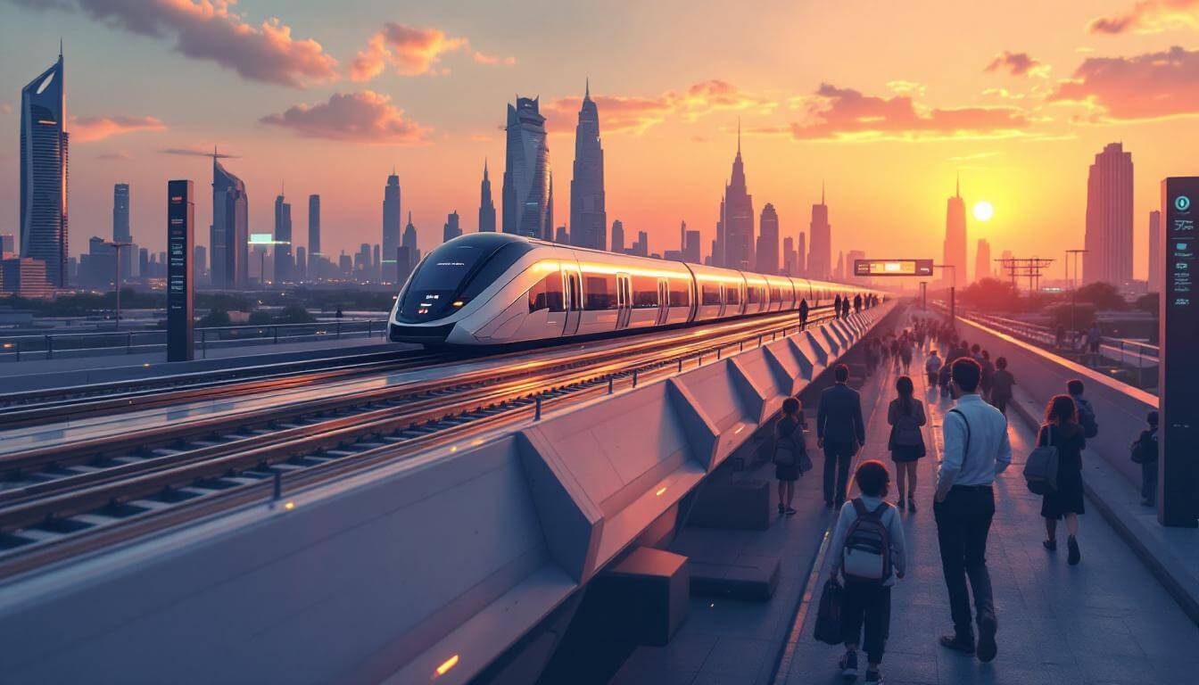 AI-powered Dubai metro with diverse commuters and safety robots – UAE Daily News Roundup 18 August 2025