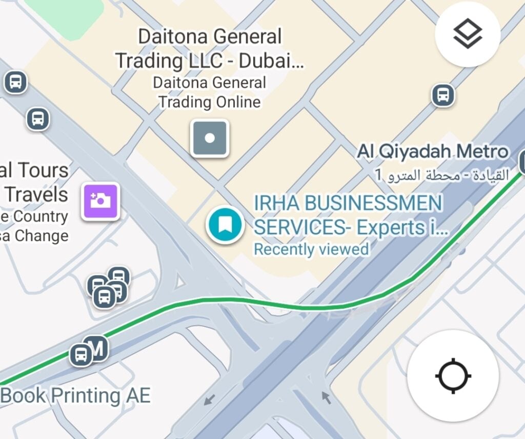 irha businessmen services dubai location