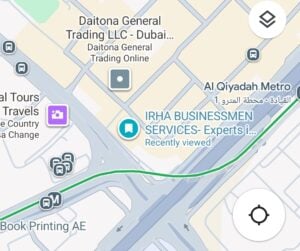 irha businessmen services dubai location