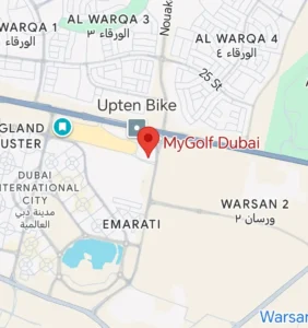 mygolf dubai location map