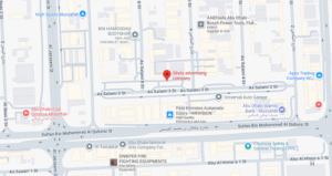 Silsila Advertising Company LLC location map Musaffah Abu Dhabi
