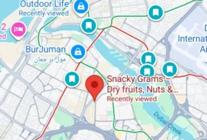 snacky grams snacky grams – dry fruits & nuts dubai location map
