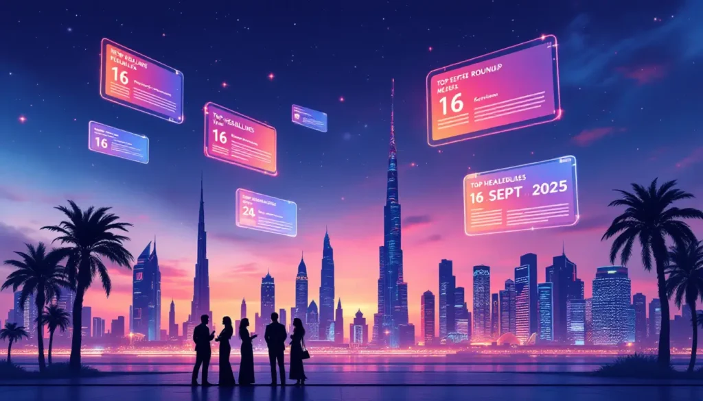 uae skyline dusk business news roundup
