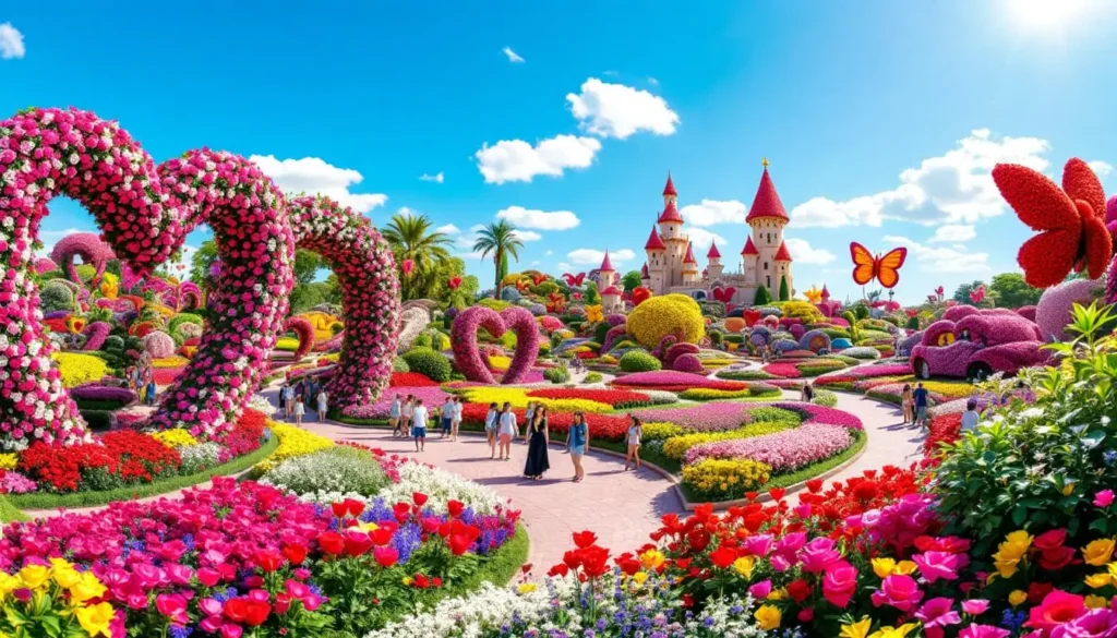 dubai miracle garden season 14 full bloom