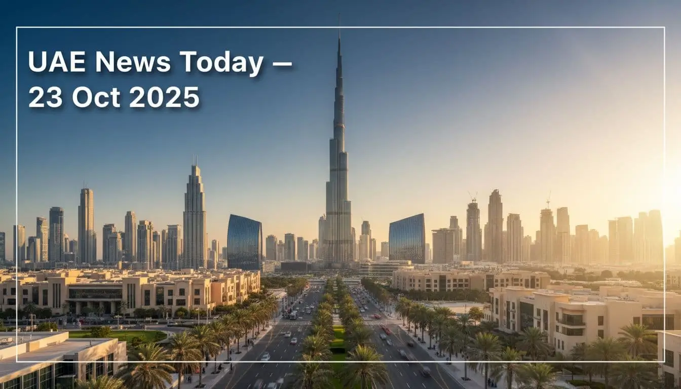 uae news today 23 october 2025 dubai skyline header