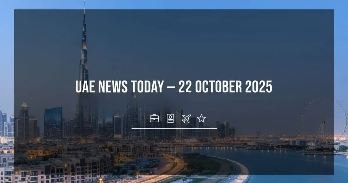 uae news today dubai abu dhabi skyline