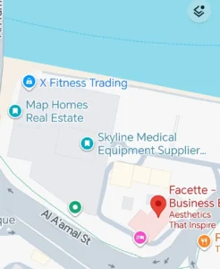 skyline medical business bay dubai map