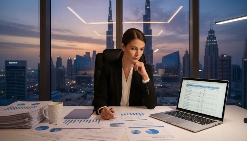 dubai business owner tax review burj khalifa