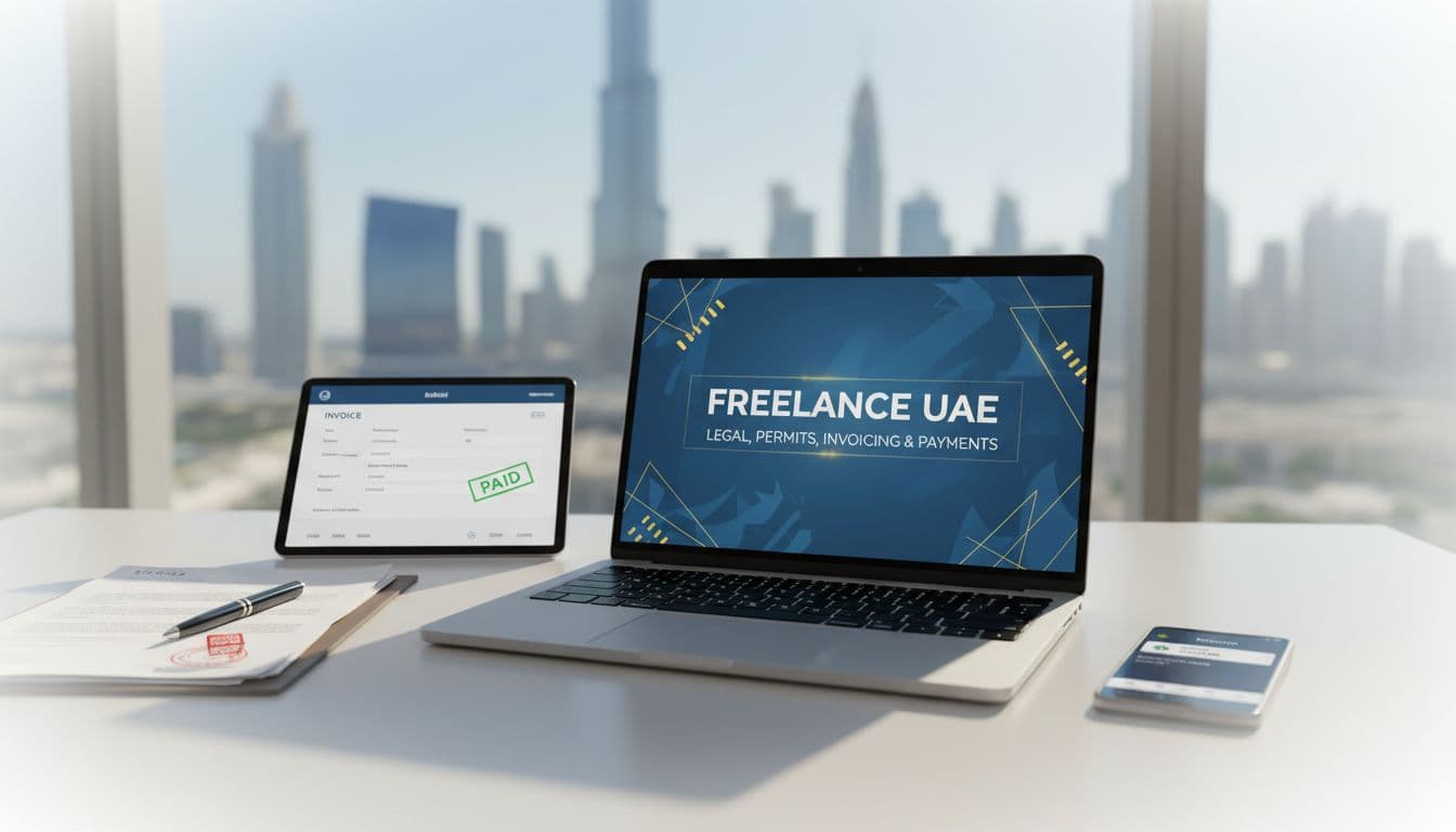 uae freelance side income legal permits