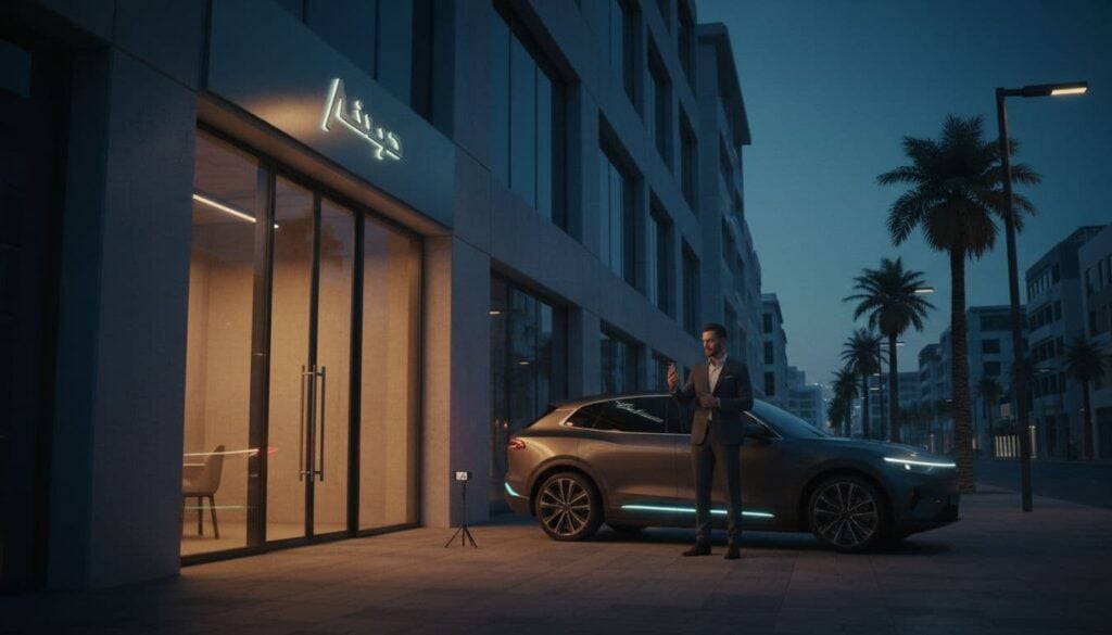 abu dhabi storefront owner branded vehicle signage 7cfb1c97