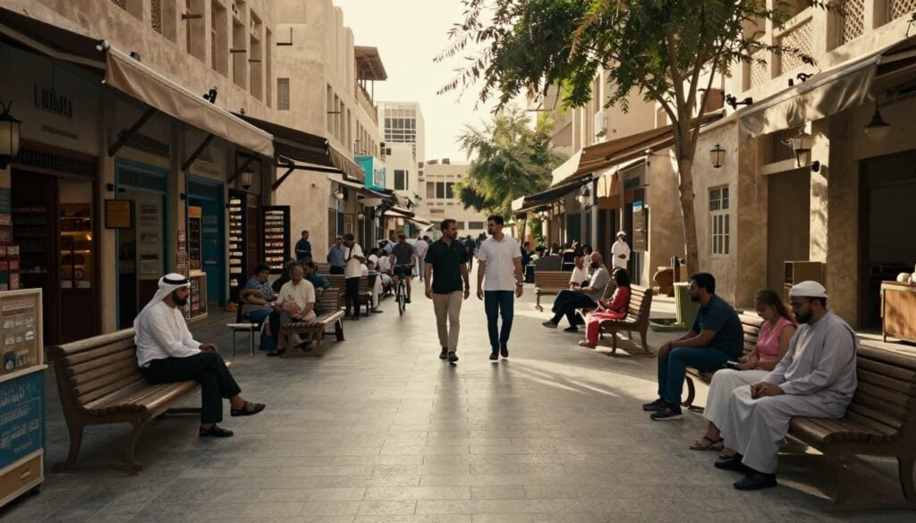 al ras deira dubai busy pedestrian street 2ede14d5