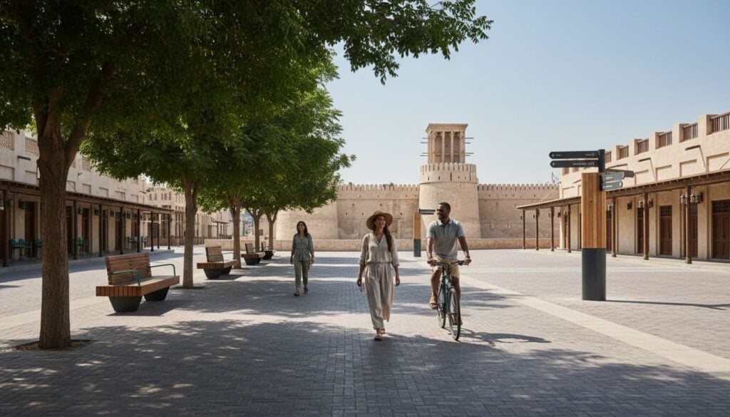 al ras dubai shaded walkways cycling tracks al fahidi bd19e8f0