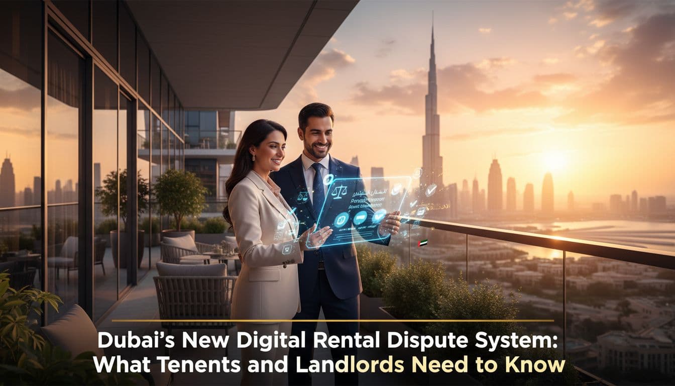 dubai digital rental dispute system burj khalifa sunset