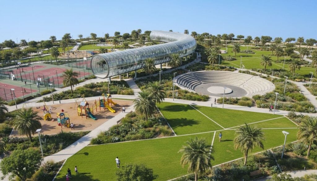 khalidiyah park abu dhabi aerial walkway 24cbc256