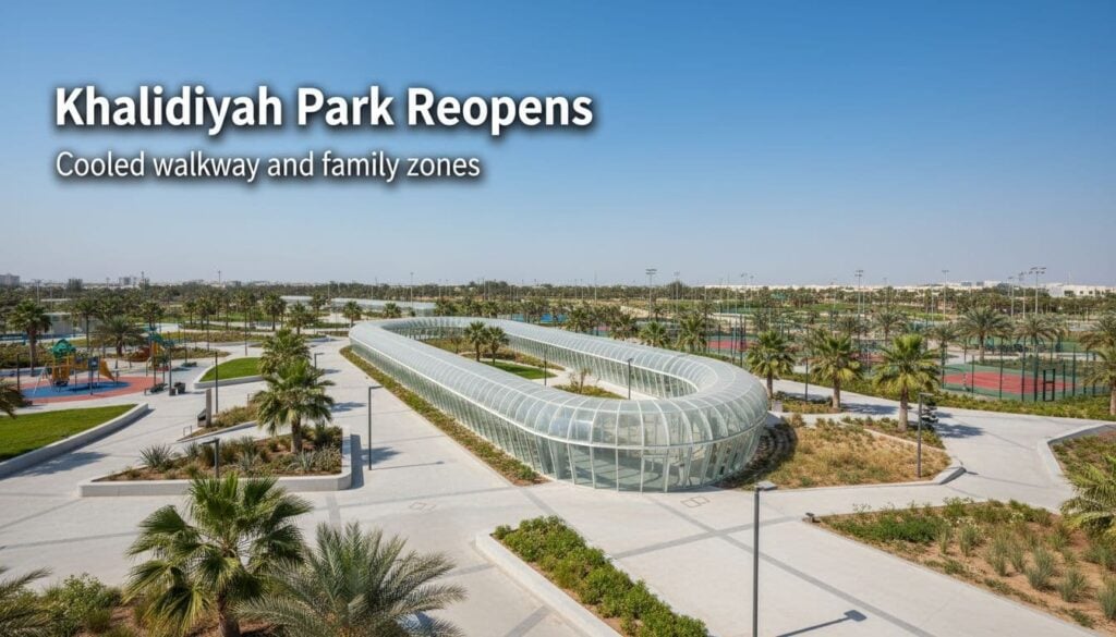 khalidiyah park reopens cooled walkway abu dhabi 7b157d2e