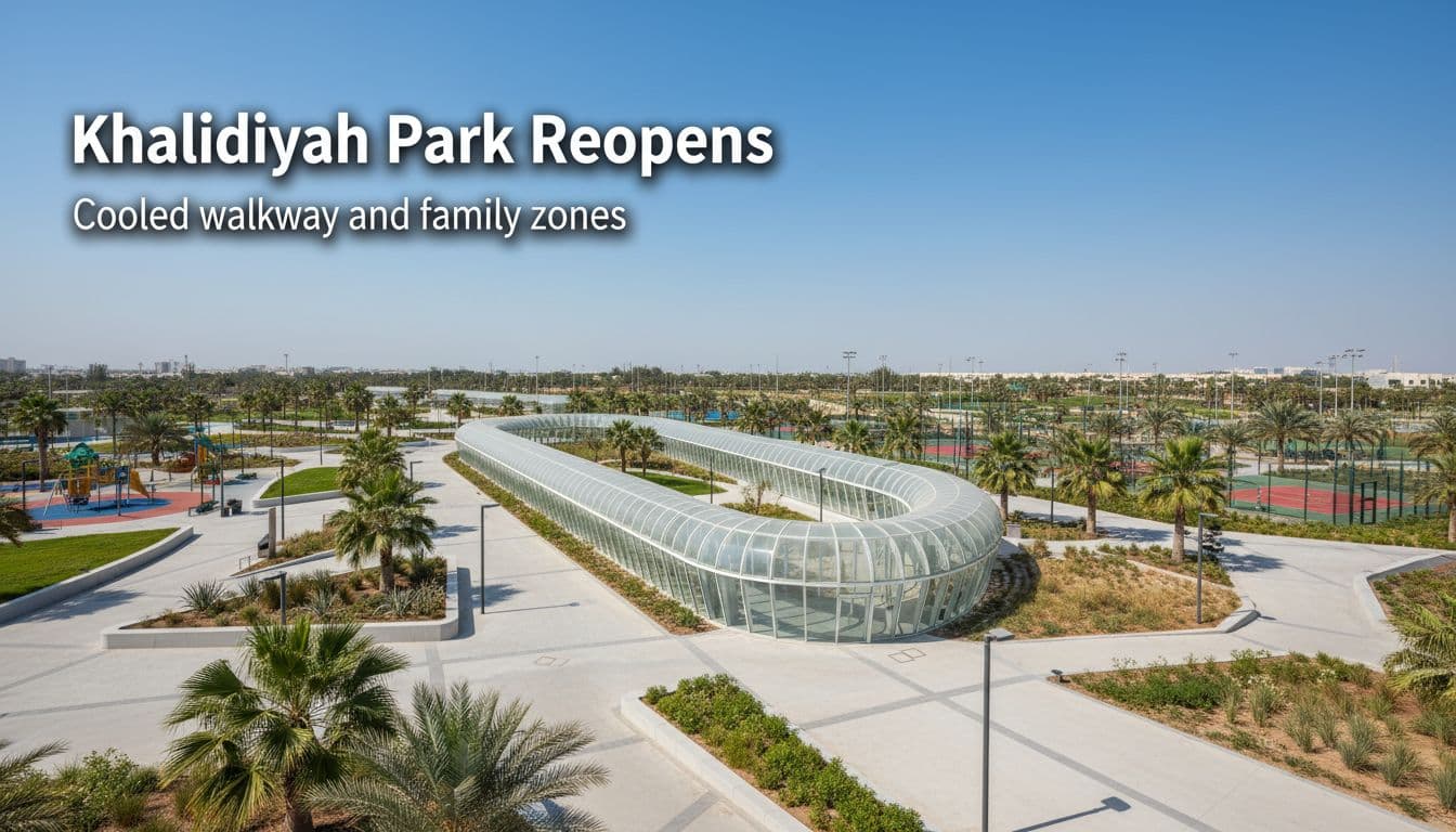 khalidiyah park reopens cooled walkway abu dhabi 7b157d2e
