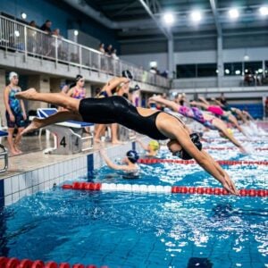 teen swimmer perfect butterfly dive entry 65450c00