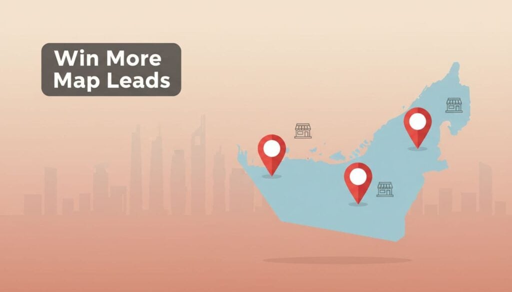 uae map leads dubai abu dhabi sharjah pins 9c33090b