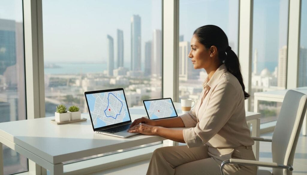 abu dhabi mobile mechanic google business service area setup 06e959c6