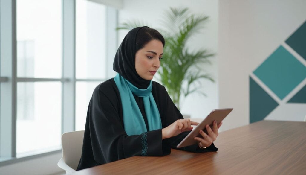 emirati businesswoman abu dhabi google business profile photos service areas
