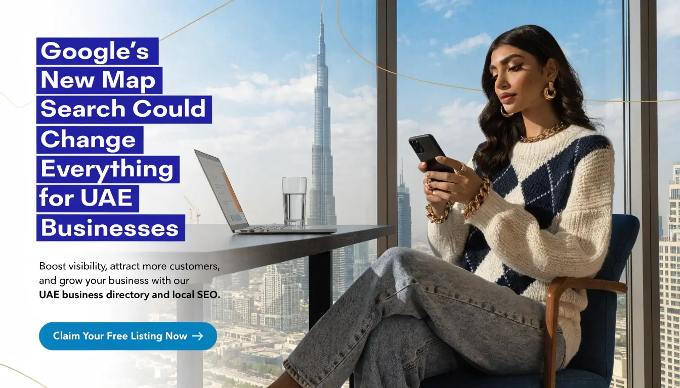 googles new map search uae businesses