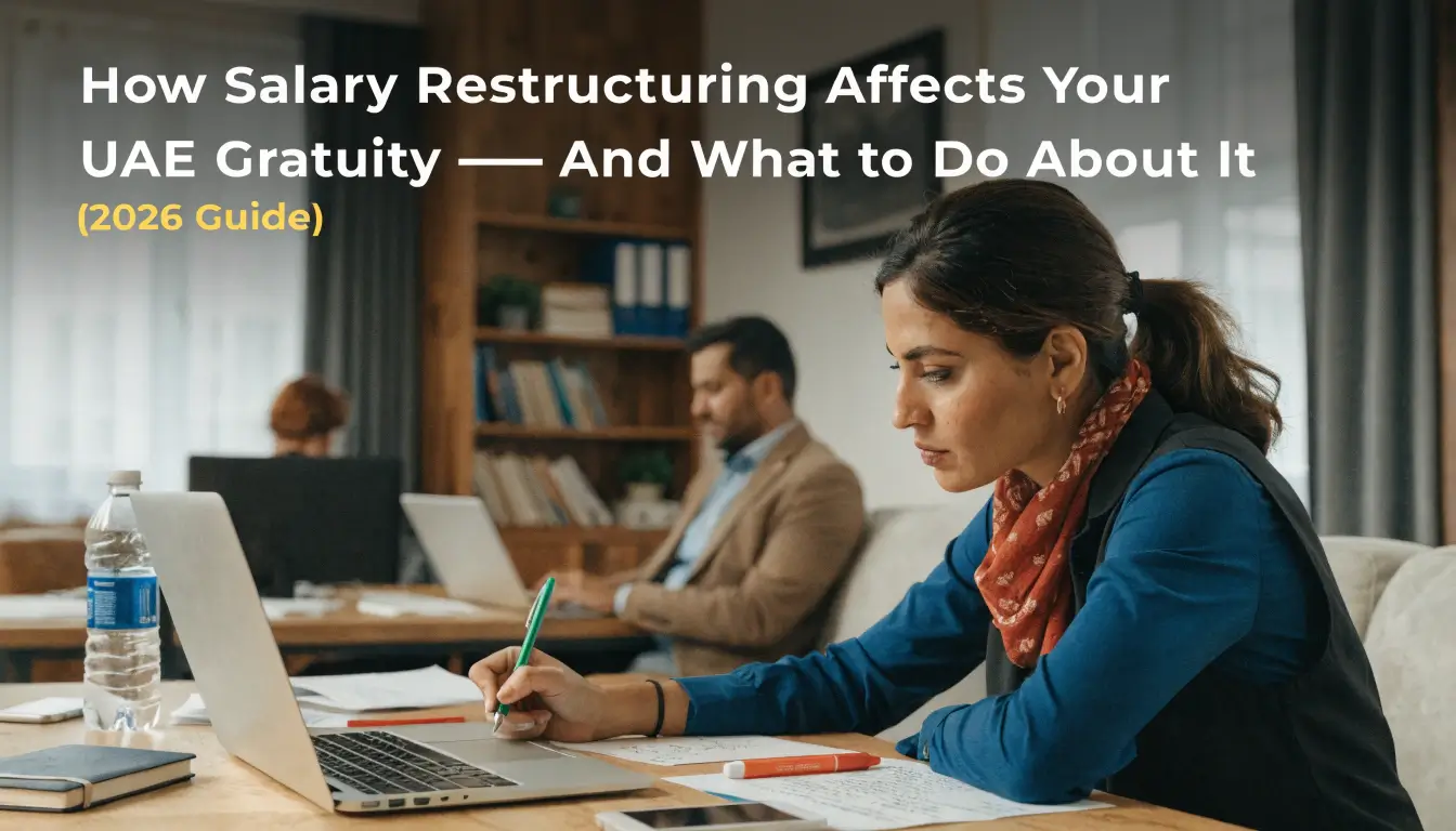how salary restructuring affects uae gratuity