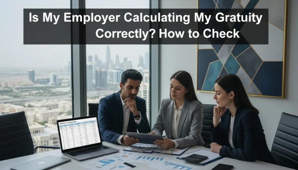 is my employer calculating my gratuity correctly how to check
