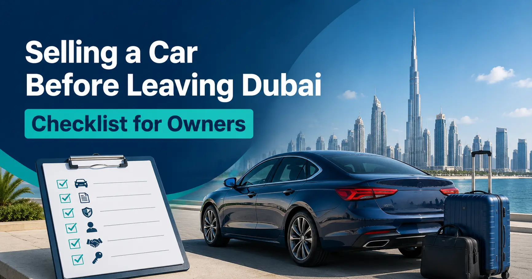 leaving dubai checklist selling car featured image