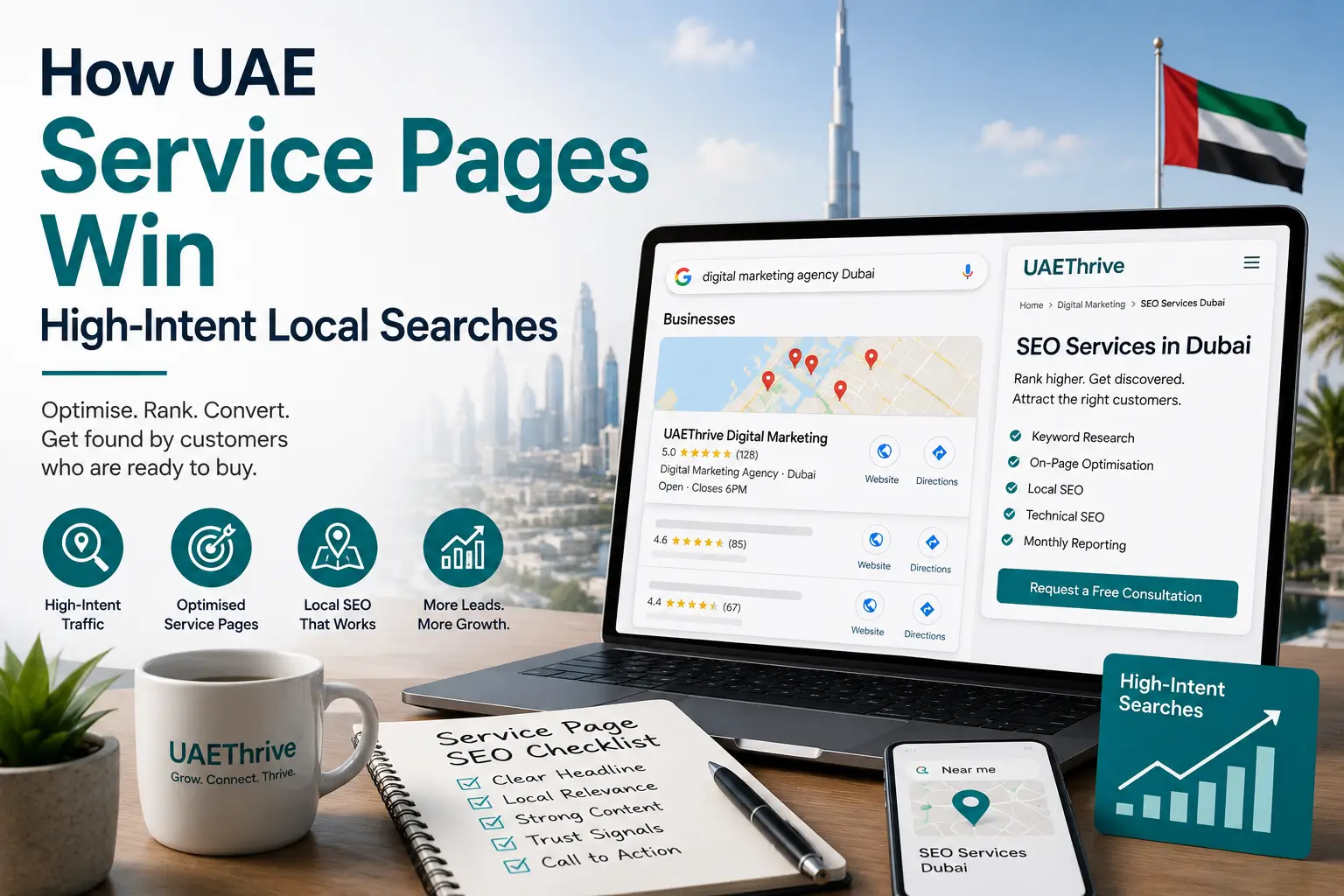 uaethrive uae service pages high intent local searches featured image